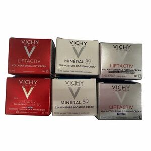 6 15ml Vichy Skincare Samples